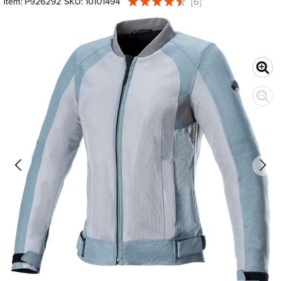 Alpinestars Blue and Gray Utility Jacket for Versatile Riding - Picture 1 of 4